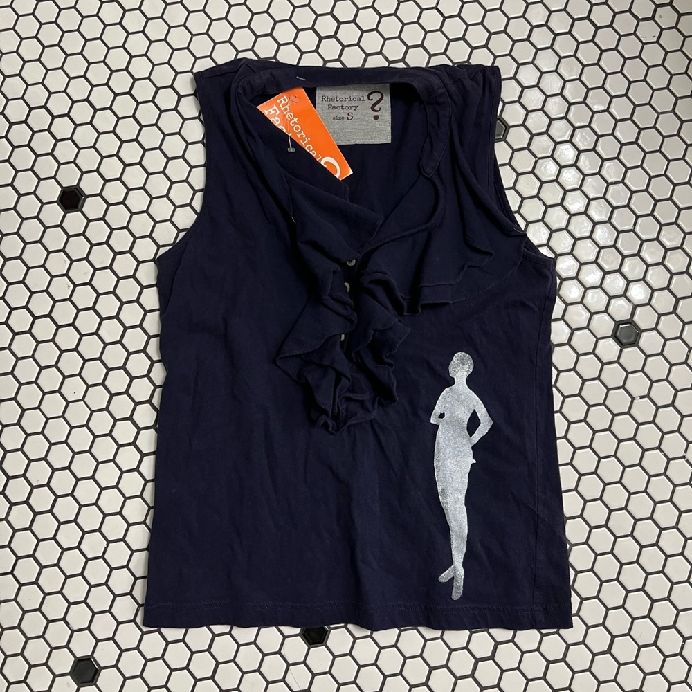 NWT rhetorical factory sleeveless top size small